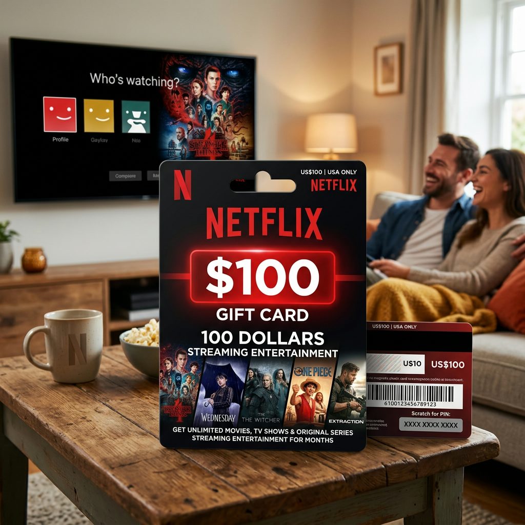 Netflix Gift Card $100